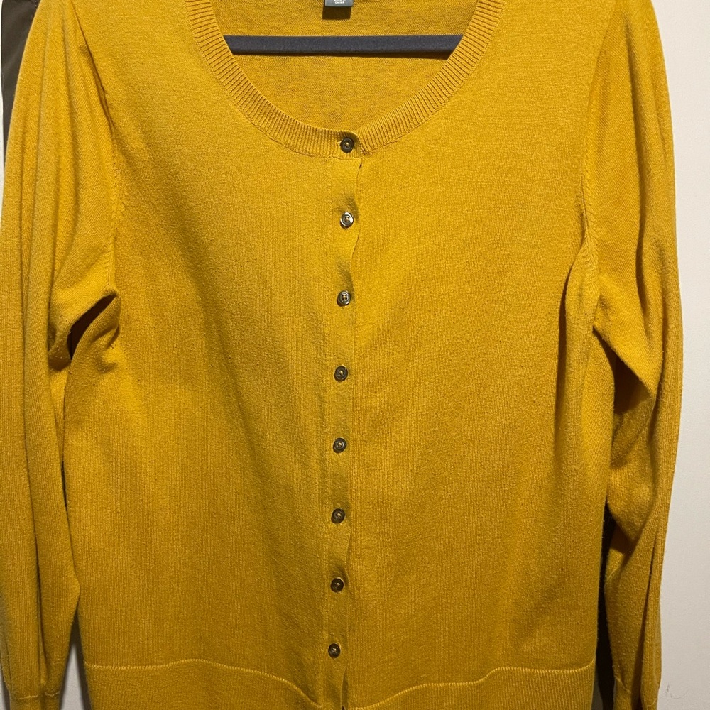 Mustard Color Cardigan